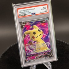 2021 Pokemon Battle Styles Mimikyu V Full Art #148 PSA 10 GEM MINT on eBay