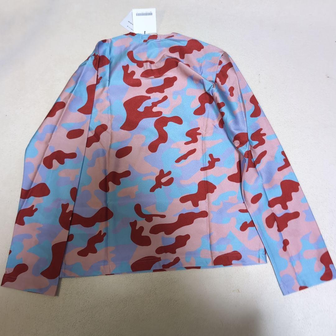 COMME des GARÇONS Marble Pattern Long Sleeve Top … - image 3