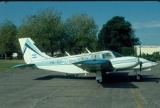 N722  PG-321  ARGENTINA A.F.  PIPER SENECA    ORIGINAL KODAK SLIDE