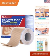 Medical-Grade Silicone Scar Sheets: Effective Keloid C-Section Care - 60" Roll