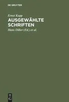 AusgewäHlte Schriften | Ernst Kapp | Buch | 337 S. | Deutsch | De Gruyter