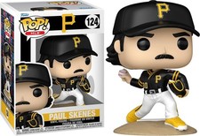 Funko POP! Paul Skenes MLB Pittsburgh Pirates Figure 124 + Protector Authentic
