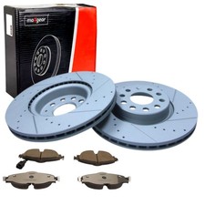 MAXGEAR SPORT Bremsscheiben 312mm CERAMIC Beläge WAKO Vorne für GOLF 7 8 AUDI A3