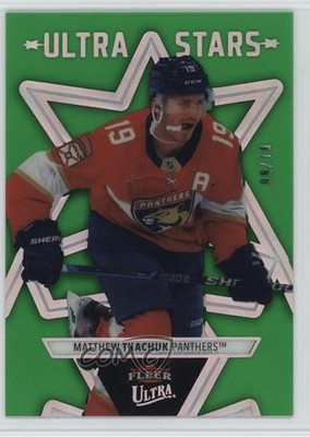 2025-26 Upper Deck Fleer Ultra Stars Green 8/10 Matthew Tkachuk #ST-12 j2d