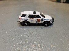 Custom Matchbox Ford Interceptor Utility New Jersey Transit Police Car