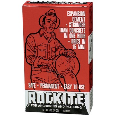 Rockite 5 Lb Box Hydraulic Cement 10006 Rockite 10006 033122100051