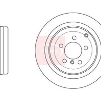 Range Rover Sport I L320 2005-2013 Bremsscheibe Hinten Einzel Apec