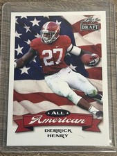 2016 Leaf Draft #AA-05 Derrick Henry All American Gold