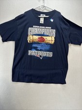 Vintage 2002 New England Patriots Super Bowl 36 Champions Shirt SIZE 2XL NWT