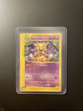 2002 Pokémon TCG Expedition Base Set Alakazam Non-Holo Rare Card 33/165