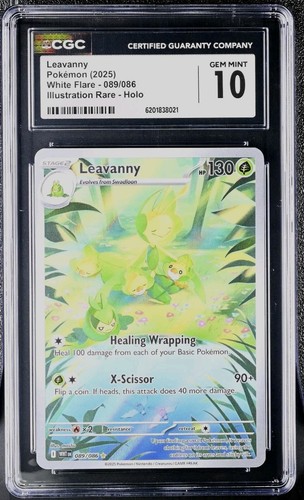 Leavanny graded CGC 10 for sale on eBay