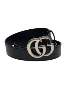 GUCCI Ceinture Cuir Noir Homme 414516 0 AABG 85 34 425040 Occasion