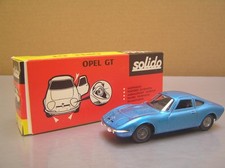 Solido 171 Opel GT made in France 1/43 scale rare version Mint in Box MIB Superb