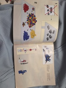 Lego 9442 Ninjago Jay's Storm Fighter Instruction Manual Book.