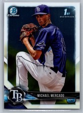 2018 Bowman #BCP16 Michael Mercado Chrome Prospects *RY