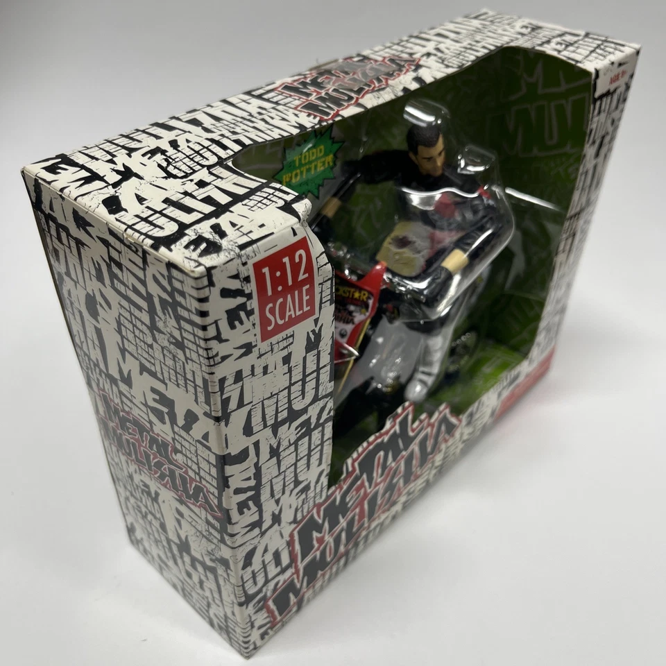 Ronin Syndicate Metal Mulisha FMX Rider Todd Potter 1:12 Scale Motorcycle Figure - Image 4 of 4