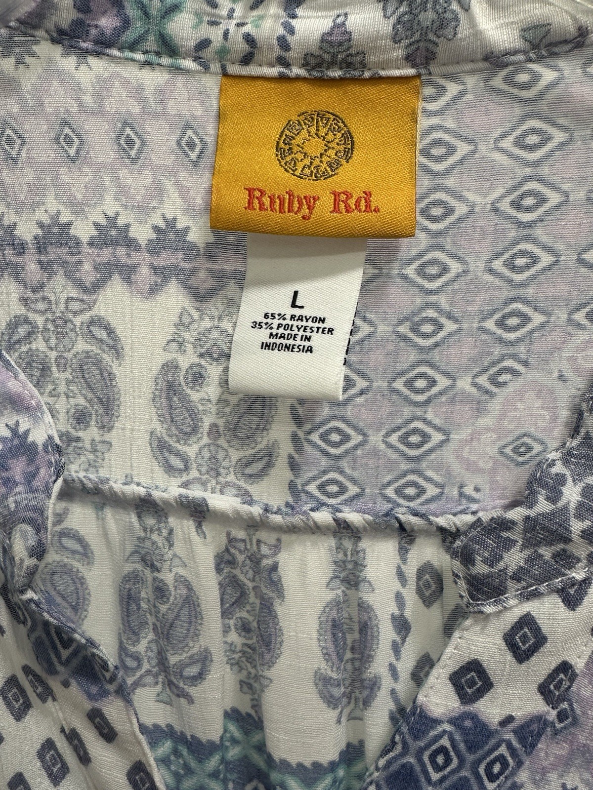 Ruby Road Women's Top Size Large - image 4