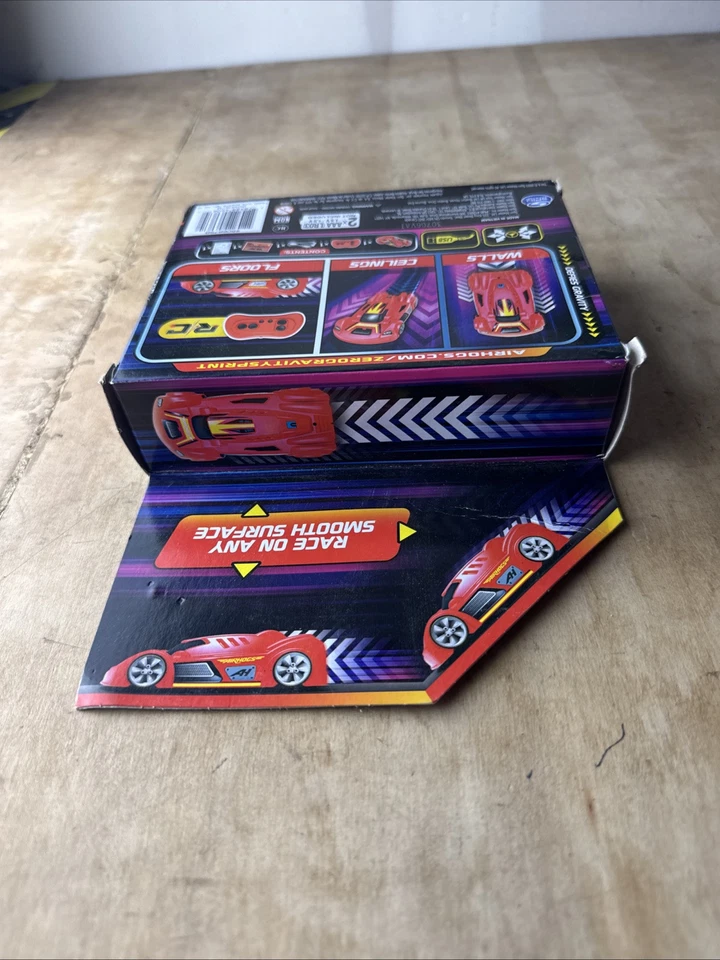 Air Hogs, Zero Gravity Sprint RC Car Wall Climber, Red Rechargeable Indoor - Image 4 of 4