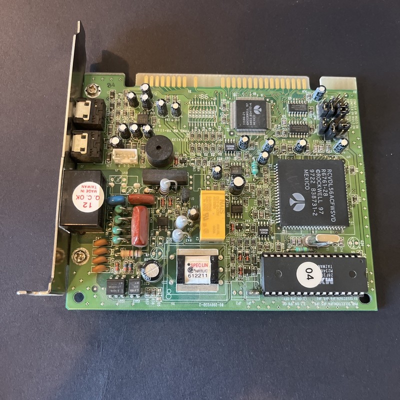 PCI Modem V1456VQH-R4 Fax/Data Internal Card 56K BPS Voice Speakerphone
