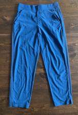 Athleta Brooklyn Ankle Pants Women’s Size 8 Pull On Lightweight Breaker Blue