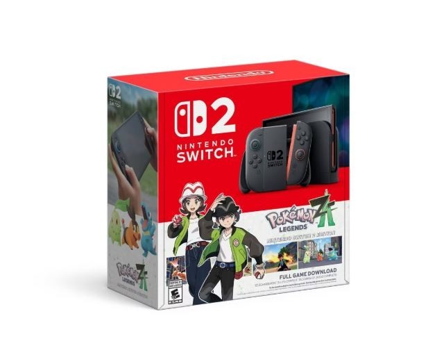 Nintendo Switch 2 Console + Pokémon Legends Z-A Nintendo Switch 2 Edition Bundle