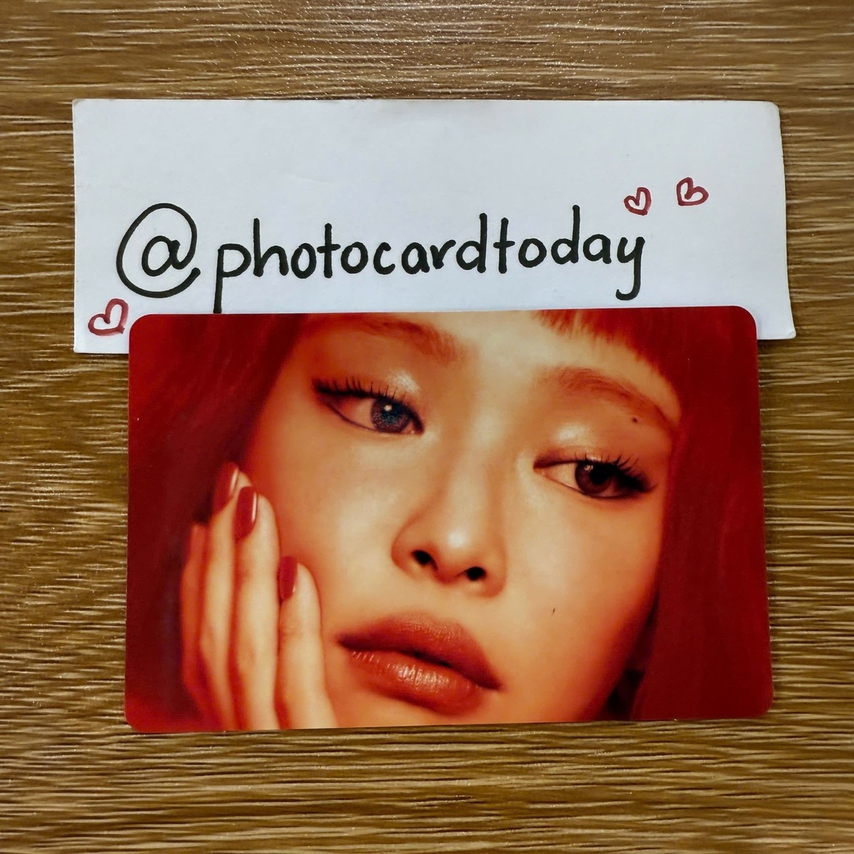 JENNIE RUBY 日本限定絵柄トレカ JENNIE RUBY 日本限定絵柄トレカ JENNIE 1ST STUDIO RUBY JAPAN