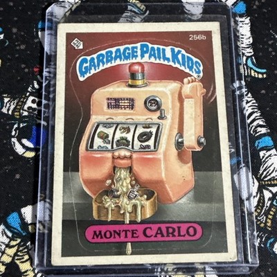 MONTE CARLO 256b 1987 Topps Garbage Pail Kids GPK OS7