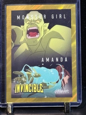2025 Invincible Monster Girl Amanda Gold #225 28/33