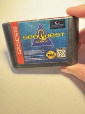 seaQuest DSV (Sega Genesis, 1994) TESTED WORKS AUTHENTIC
