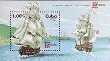 Caribbean 1996 Capex Minisheet MNH