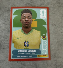 Panini 2026 world cup Vinícius júnior red prism