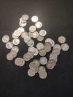 50 Silver Dimes Mercury And Roosevelt