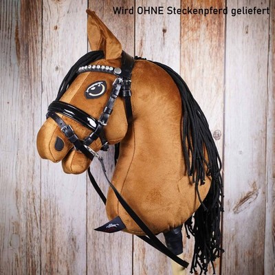 QHP Trensenzaum Zaumzeug für Hobby Horse SUNSET