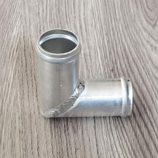 Universal 32mm Od 1-14 Elbow 90-degree Aluminum Radiator Coolant Hose Natural