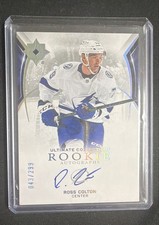 2021-22 Upper Deck Ultimate Collection - Ultimate Rookies Ross Colton #144 /299