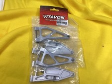 Losi 1/6 Super Baja Rey 1.0 Aluminum Front A-Arm Set by Vitavon NEW 