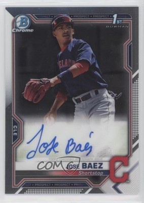 2021 Bowman Chrome Prospect Jose Baez #CPA-JB Auto 10ko