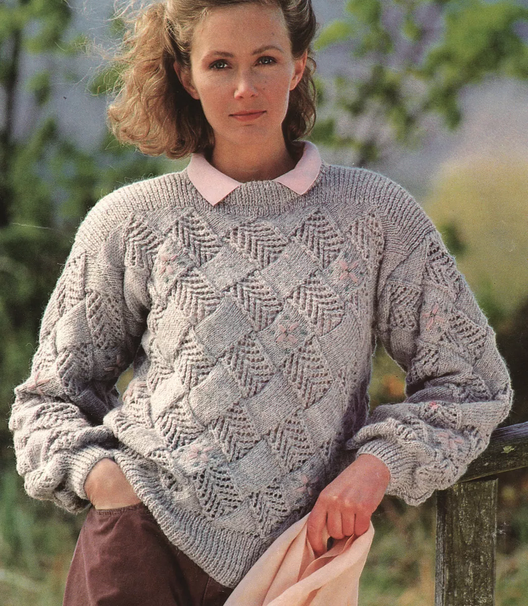 Aran squares shop knitting patterns