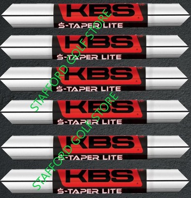 KBS $-Taper Lite Chrome .355 Taper Tip Golf Iron Shaft Set X-S Flex 105g 5-PW