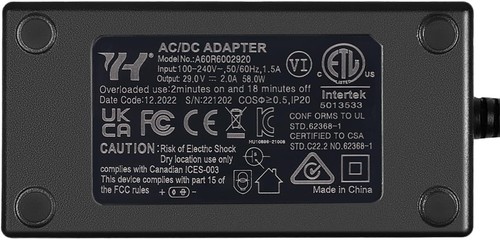 Ashley Universal Power Recliner Lift Chair Power Supply Transformer 2Pin 29V 2A - Picture 10 of 15