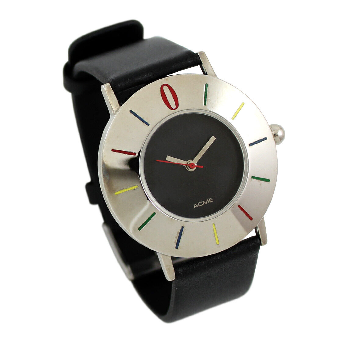 Vintage ACME Studio “Minimal Color” Quartz Wrist Watch By FREDI BRODMANN
