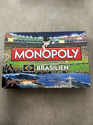 Monopoly Brasilien / Hasbro / komplett / in OVP / gut
