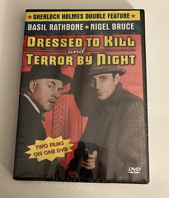 Sherlock Holmes - Dressed to Kill/Terror By Night (DVD, 2003) Brand New Sealed