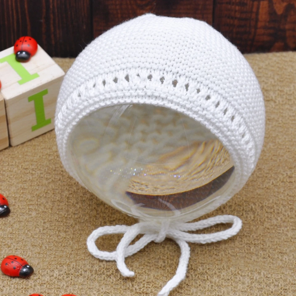 Capota de punto para Bebé - HECHO A MANO - Imagen 2 de 4