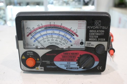 Kyoritsu Analogue Insulation Continuity Tester Model 3132A - Picture 2 of 7