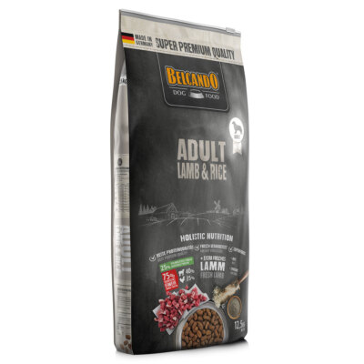 Belcando Adult Lamb & Rice Trockenfutter Hundefutter Lamm und Reis | 12,5 kg
