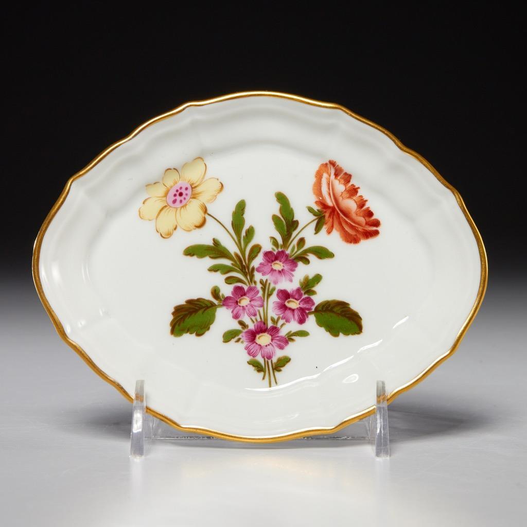 Richard Ginori Pittoria Fleurs Par Donnibarozopi 1824 Trinket Dish