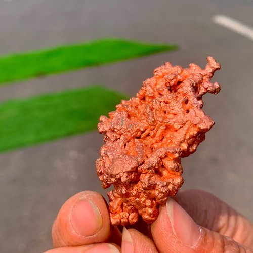 65G Rare!! iridescent Native Copper crystal mineral specimen - Bild 22 von 24