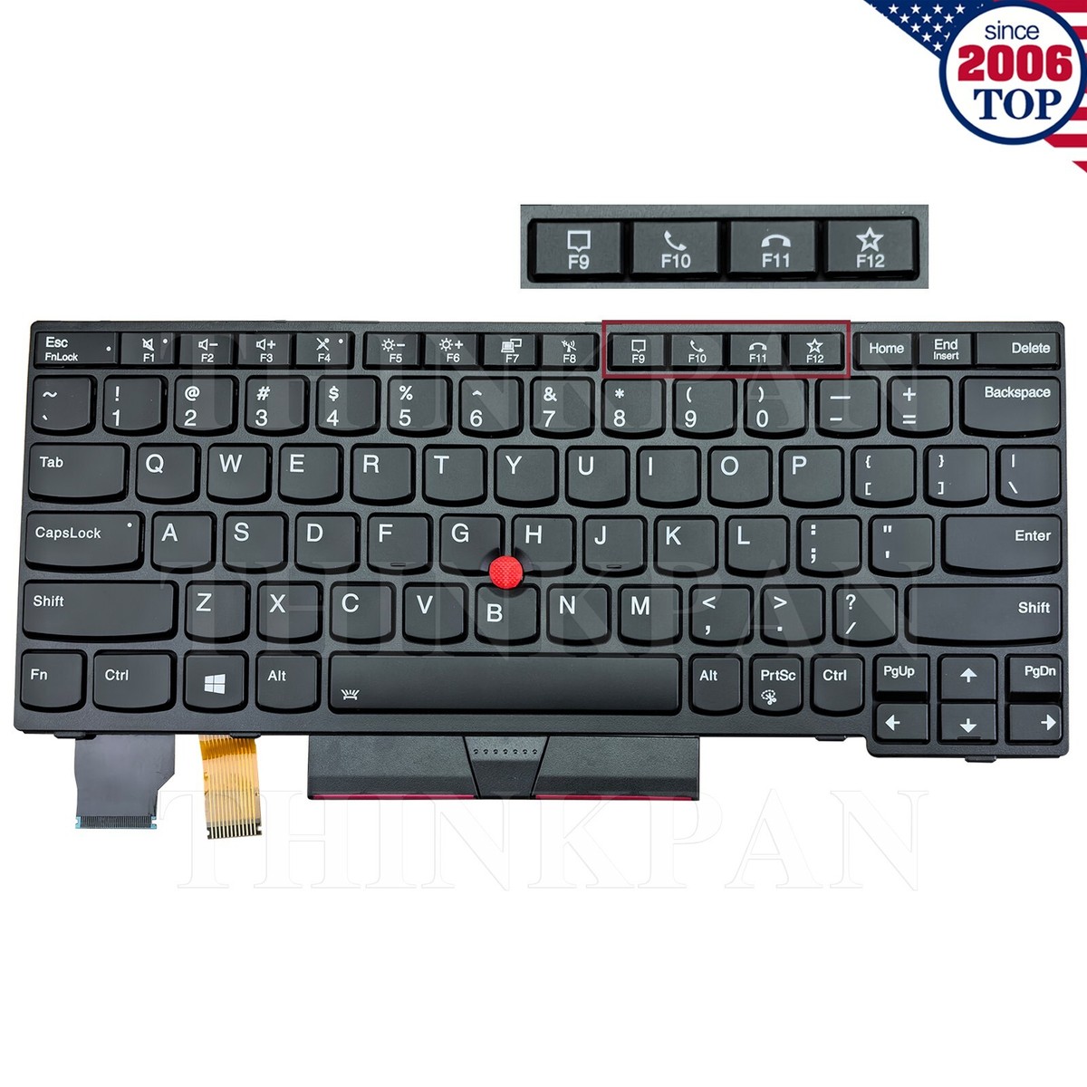 New US Keyboard Backlit for Lenovo ThinkPad X13 Gen1 L13 Gen2 L13