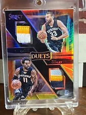 2016 Panini Select Duets Tie-Dye Mike Conley Marc Gasol /25